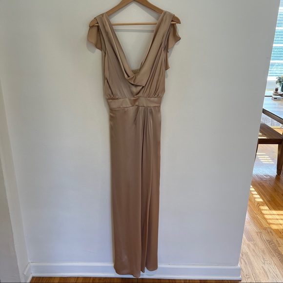DSquared2 Silk Beige Evening Gown - Picture 5 of 10